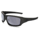 Oakley Valve Sunglasses Matte Black Frame, Grey Lens-OO9236-16