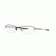Oakley Wingback Single Vision Prescription Eyeglasses 508901-51 - Polished Black Frame