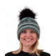 Obermeyer Dallas Knit Pom Hat - Womens, Sage, 18049-SAGE-WOMEN