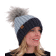 Obermeyer Denver Faux Fur Pom Hat - Womens, Ice Ice Baby, 18048-ICE ICE BABY-WOMEN