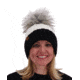 Obermeyer Denver Faux Fur Pom Hat - Womens, White, 18048-WHITE-WOMEN