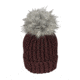 Obermeyer Denver Faux Fur Pom Hat - Womens, Wine-Not, 18048-WINE-NOT-WOMEN