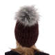 Obermeyer Denver Faux Fur Pom Hat - Womens, Wine-Not, 18048-WINE-NOT-WOMEN