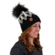 Obermeyer Fair Isle FF Pom Beanie - Womens, Black, One Size, 18068-16009-ONE SIZE