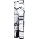 Obermeyer Foraker Shell Pant - Mens, Medium, Short Inseam, White-Out, 25046-22106-MS