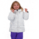 Obermeyer Roselet Jacket - Girls, White, 5, 51075-16010-5