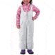 Obermeyer Snoverall Pant - Girls, White, 7, 55033-16010-7