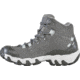 Oboz Bridger Mid B-DRY Hiking Shoes - Womens, Hazy Gray, 7, 22102-179-7