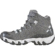 Oboz Bridger Mid B-DRY Hiking Shoes - Womens, Hazy Gray, 7, 22102-179-7