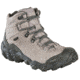 Oboz Bridger Mid B-DRY Hiking Shoes - Womens, Wide, Frost Gray, 6, 22102-Frost Gray-Wide-6
