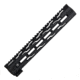 Obsidian Arms 12in M-LOK S-Pattern Handguard, Black Hardcoat, HG-12-MLSP-BLK
