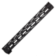 Obsidian Arms 16.5in M-LOK S-Pattern Handguard, Black Hardcoat, HG-16.5-MLSP-BLK