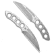 Ocaso Ocaso Duo Desk Knife Fixed Blade Wharncliffe Knife 2.5" Satin Stainless Steel, Silver, Stainless Steel, adult, BHQ-201452