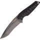 Ocean Master Tactical Fixed Blade Fixed Blade Knife, Black PE Blade, Black handle OMTK300