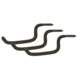 October Mountain Bow and Accessory Hooks, Brown, 1601187