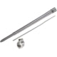 ODIN Works AR-15 22 ARC 18in Threaded Barrel, Rifle Gas System, 1/2-28 Threads, 1-7 Twist, 416 Stainless Steel, DMR Profile with .750 Tuneable Gas Block, Stainless Steel, B-22ARC-18-R-TG