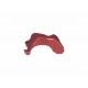 ODIN Works Extended Charging Handle Latch, Red, ACC-XCH-RED