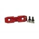ODIN Works MLOK Low Profile Bipod Adapter, Red, ACC-ML-POD-RED