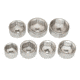 OEM TOOLS 3/8in Drive Oil Filter Removal Socket Set 7-Piece 27197