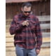 Off The Grid Destroyer Flannel - Men's, Regular, Black, Large, OMWL321014BL03