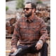 Off The Grid Destroyer Flannel - Men's, Regular, Burnt Brown, Extra Large, OMWL321014BT04