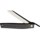 Ohta Knives FK9 Folder Knife, 3.5in D2 Tool Steel Blade, Carbon Fiber Handle, OFF FK9CF