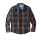 Outerknown Blanket Shirt - Men's, Pitch Black Wander Plaid, Small, 1310205-PXP-XX-S