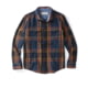 Outerknown Blanket Shirt - Men's, Pitch Black Wander Plaid, Extra Small, 1310205-PXP-XX-XS