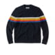 Outerknown Nostalgic Sweater - Men's, Black Rainbow, Small, 1410079-OBR-XX-S