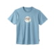 Outerknown OK Pattern Dot Tee - Men's, Final Sale, Hazy Sea, Small, 12151105-HSA-XX-S