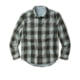 Outerknown The Slowdown Shirt - Men's, Final Sale, Off Duty Drab Ombre Plaid, Small, 1310212-DDO-XX-S