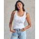 Outerknown Sojourn Ribbed Tank - Women's, Bright White, Medium, 2220021-BWI-XX-M