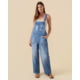 Outerknown The Maker Overalls - Women's, 31in Inseam, Painter Blue, Extra Small, 2160001-PUE-XX-XS