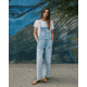 Outerknown The Maker Overalls - Women's, 31in Inseam, Pale Vintage, Large, 2160001-PVT-XX-L