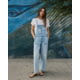 Outerknown The Maker Overalls - Women's, 31in Inseam, Pale Vintage, Extra Small, 2160001-PVT-XX-XS