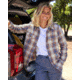 Outerknown Blanket Shirt - Women's, Final Sale, Fog Grey Sands Plaid, Medium, 2310086-FYS-XX-M