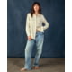 Outerknown Chroma Blanket Shirt - Women's, Ecru, Extra Small, 2310087-ECR-XX-XS