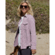 Outerknown Chroma Blanket Shirt - Women's, Nirvana, Extra Large, 2310087-NIR-XX-XL