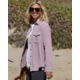 Outerknown Chroma Blanket Shirt - Women's, Nirvana, Extra Small, 2310087-NIR-XX-XS