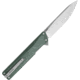 Oknife AION Linerlock Grn Micarta, OKNAIONGM
