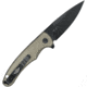 Oknife Mettle 2 Button Lock OD Mic, OLTMETTLE2ODG