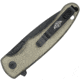 Oknife Mettle 2 Button Lock OD Mic, OLTMETTLE2ODG