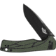 Oknife Mettle Button Lock OD, OKNMETTLEODG