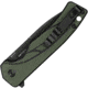 Oknife Mettle Button Lock OD, OKNMETTLEODG