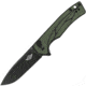 Oknife Mettle Button Lock OD, OKNMETTLEODG