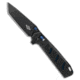 Oknife Oknife Rubato Rail Lock Black/Blue G-10 3.50" Black Stonewash 154CM, Black/Blue, 154CM, adult, BHQ-218166