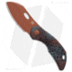 Olamic Cutlery Busker Largo Folding Knife, 2.50in, Bohler M390 Stainless Steel, Sheepsfoot Blade, Titanium Copper/Green Handle, Copper/Copper/Green, 5.875in, BHQ-86630