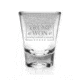 Old Southern Brass Trump Won Saving America Again Laser Engraved Commemorative Shot Glass, Clear, 2 oz, OSB-TRUMPWONSG