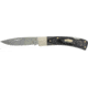 Old Timer Heritage Series 2.8in 5OT Bruin Folding Knife, D2 Blade, Gray Laminate Wood Handle, 1135989
