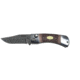 Old Timer Bruin Auto Automatic Folding Knife, 2.8in, Stainless Steel, Drop Point, Delrin Brown Handle, 1237450